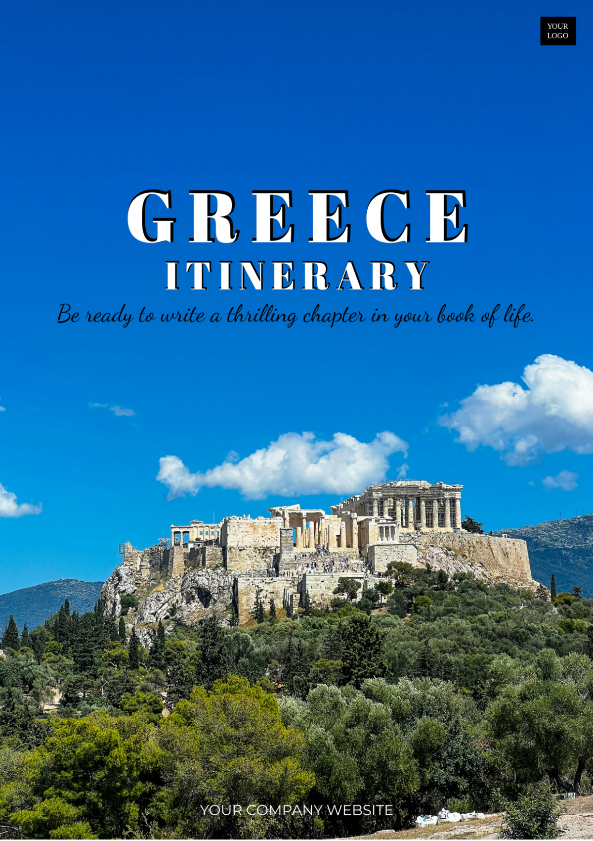 12 Day Greece Itinerary Template - Edit Online & Download