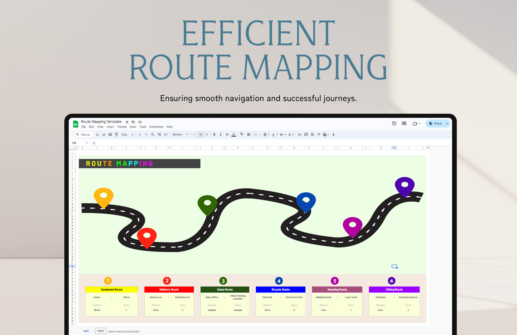 Route Mapping Template