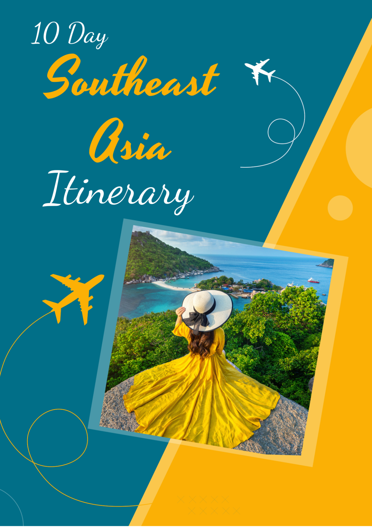 Free 10 Day Southeast Asia Itinerary Template