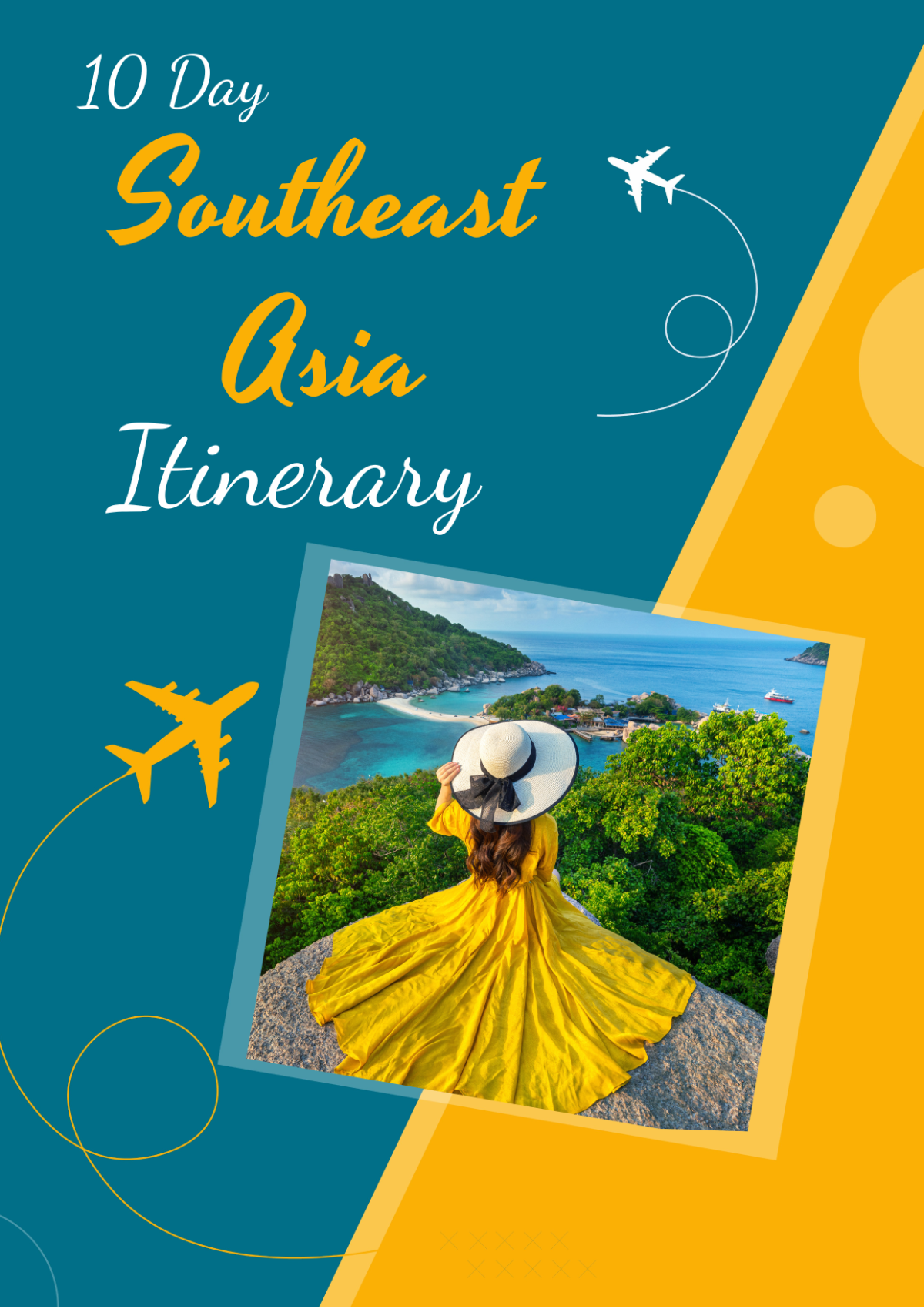 10 Day Southeast Asia Itinerary Template - Edit Online & Download