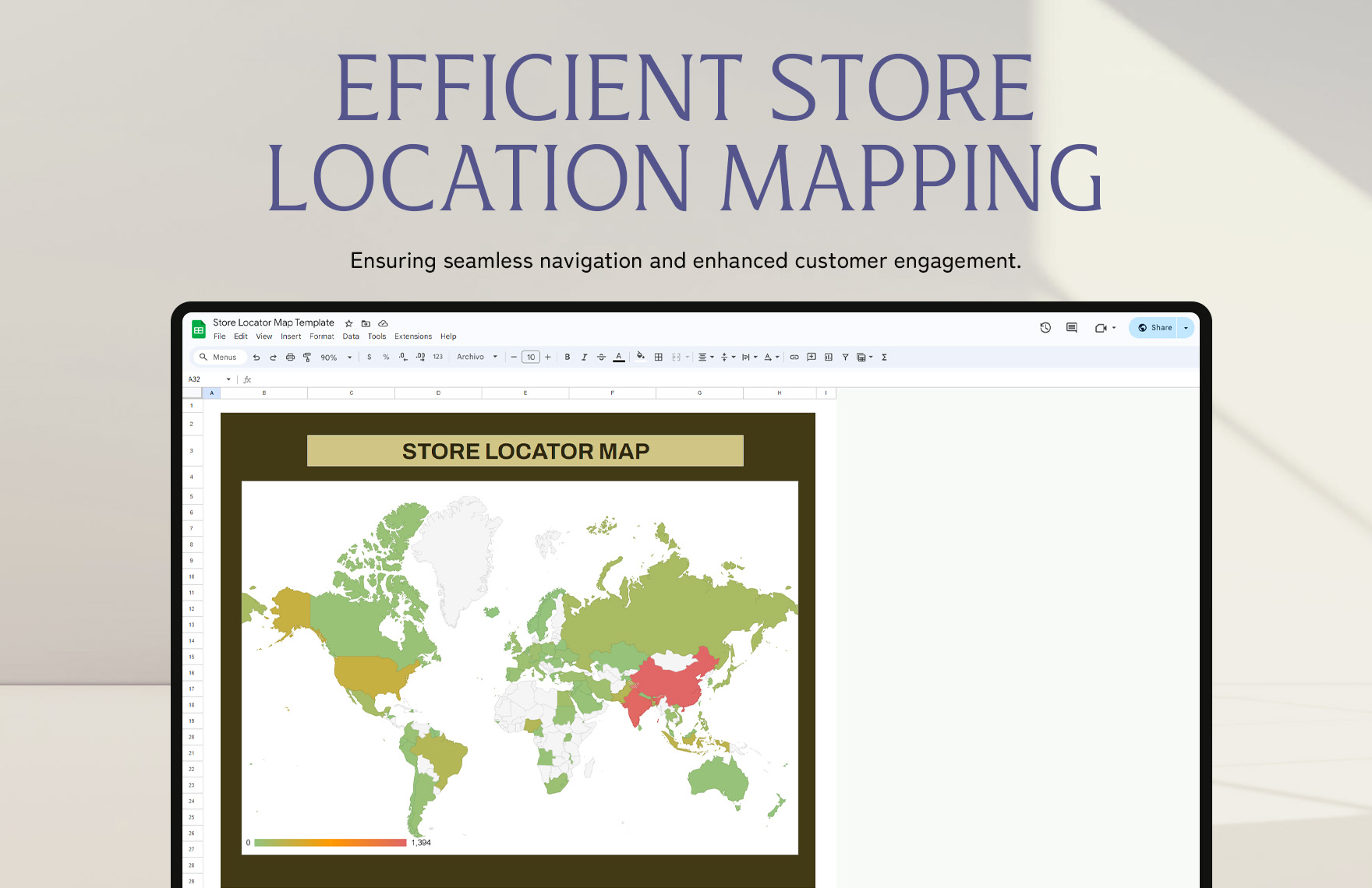 Store Locator Map Template