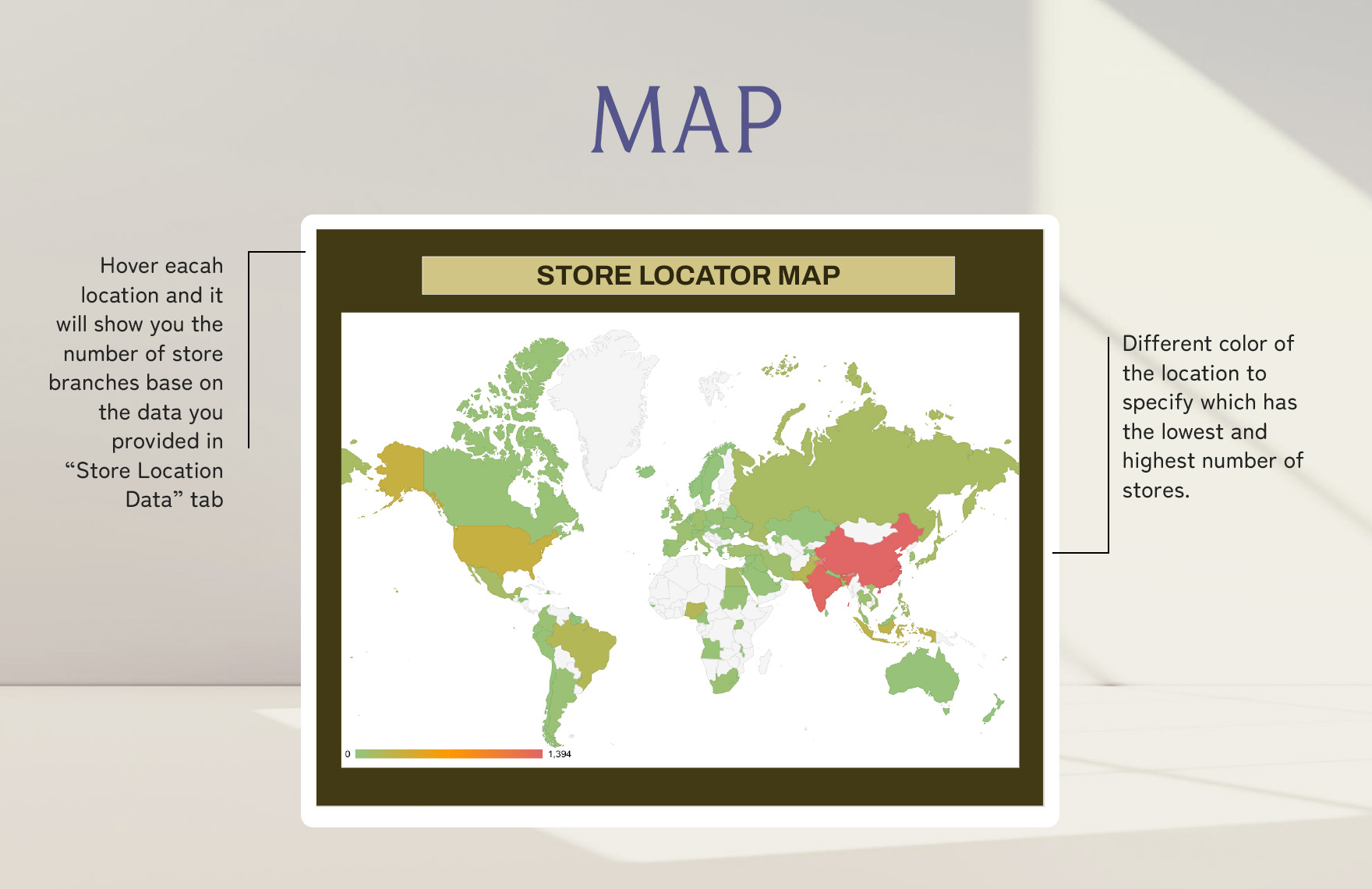 Store Locator Map Template