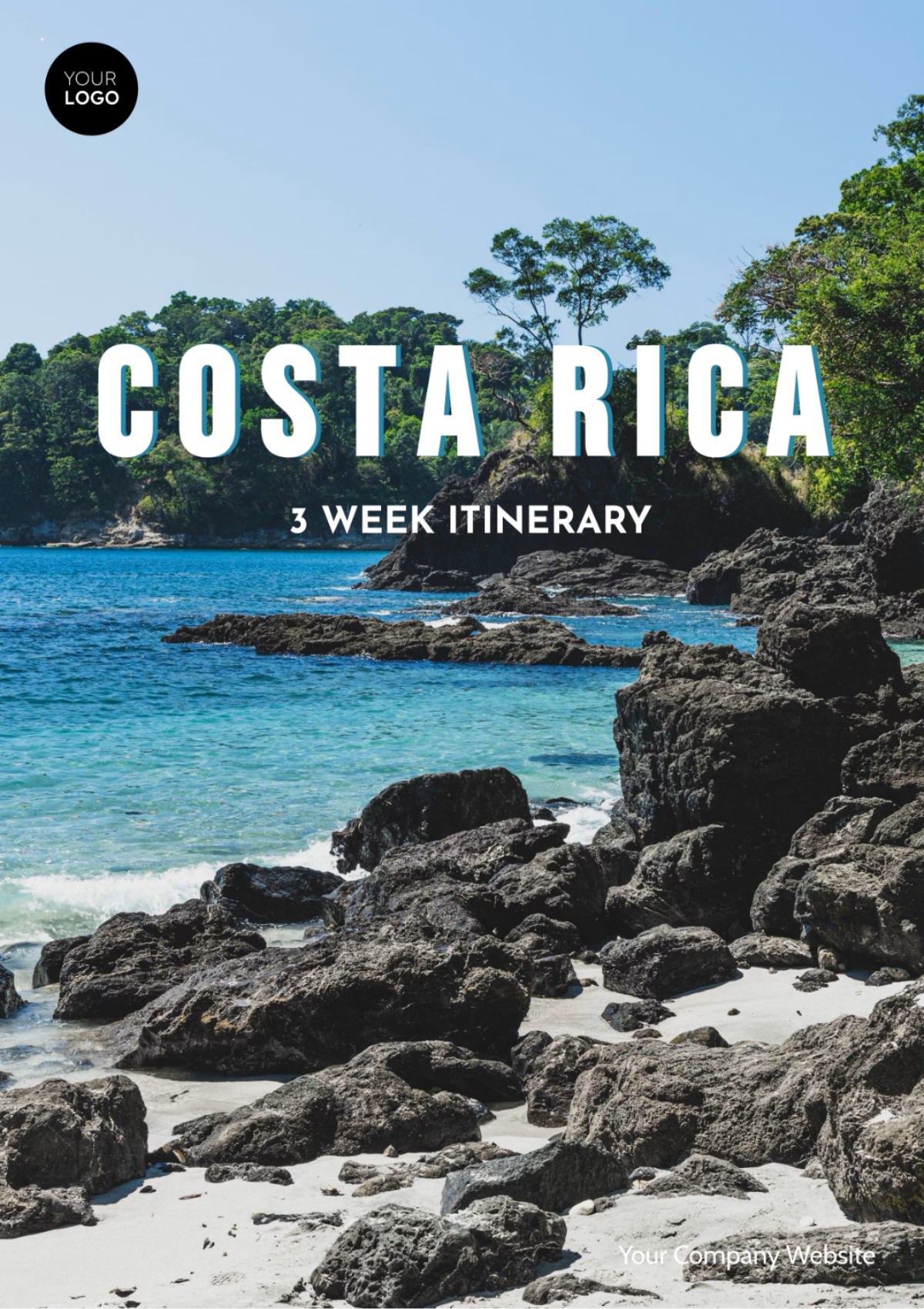 3 Week Costa Rica Itinerary Template