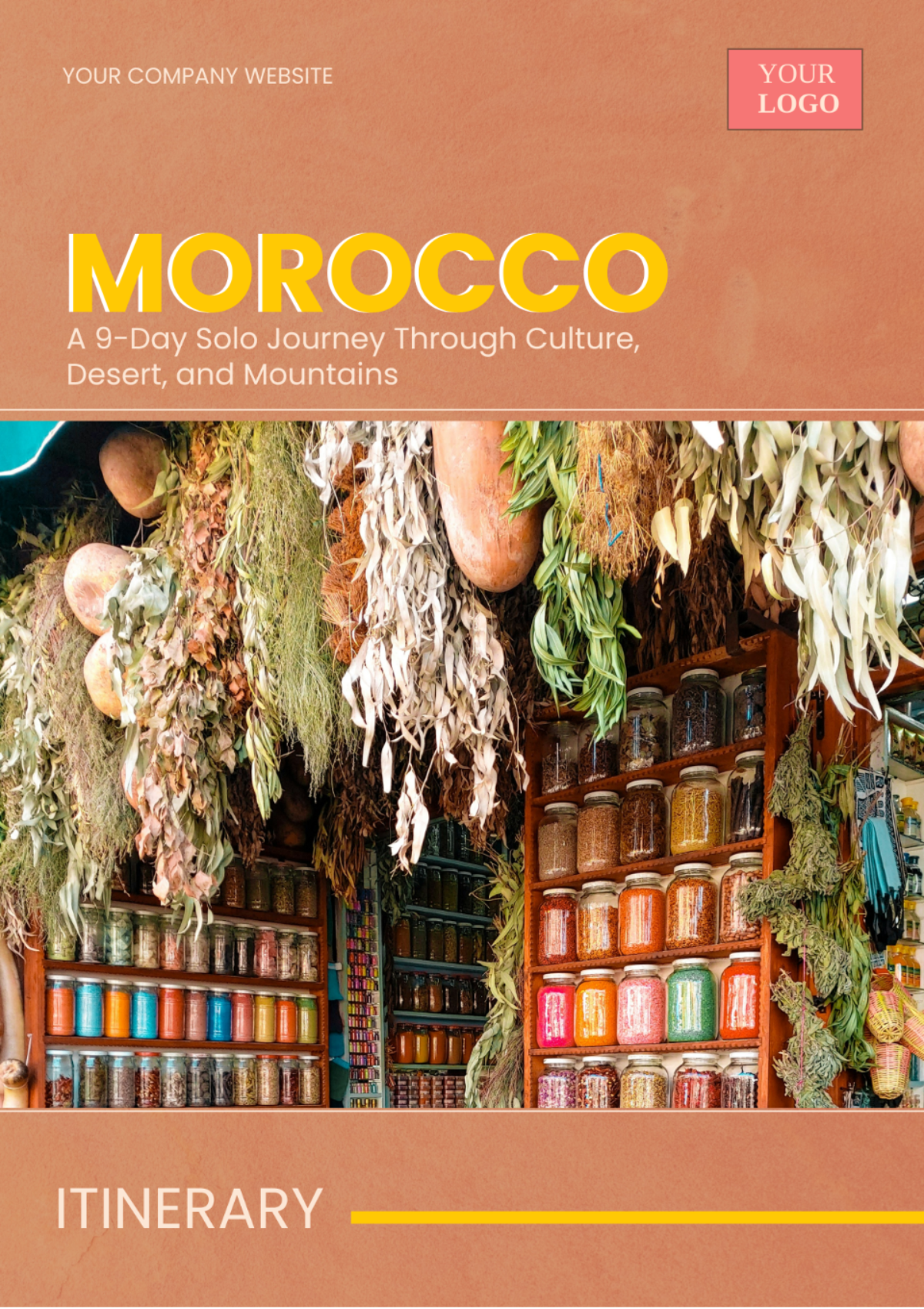 9 Day Morocco Itinerary Template