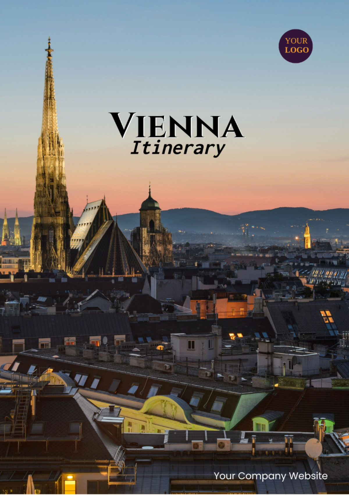 1 Day Vienna Itinerary Template