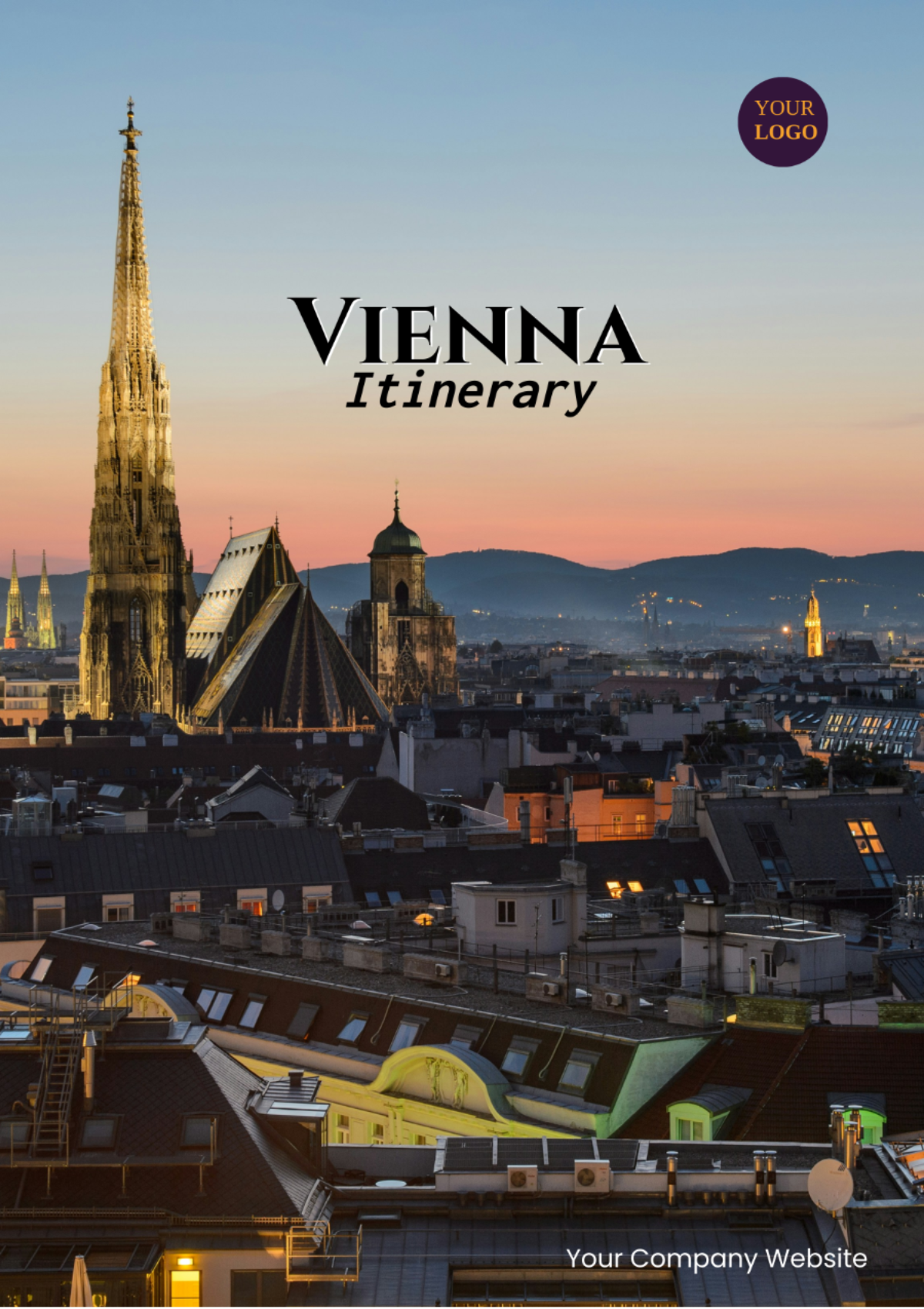 1 Day Vienna Itinerary Template - Edit Online & Download