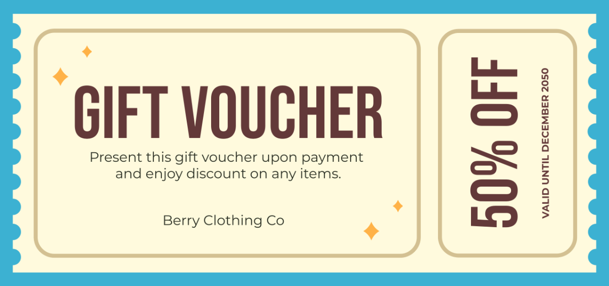 Voucher Template