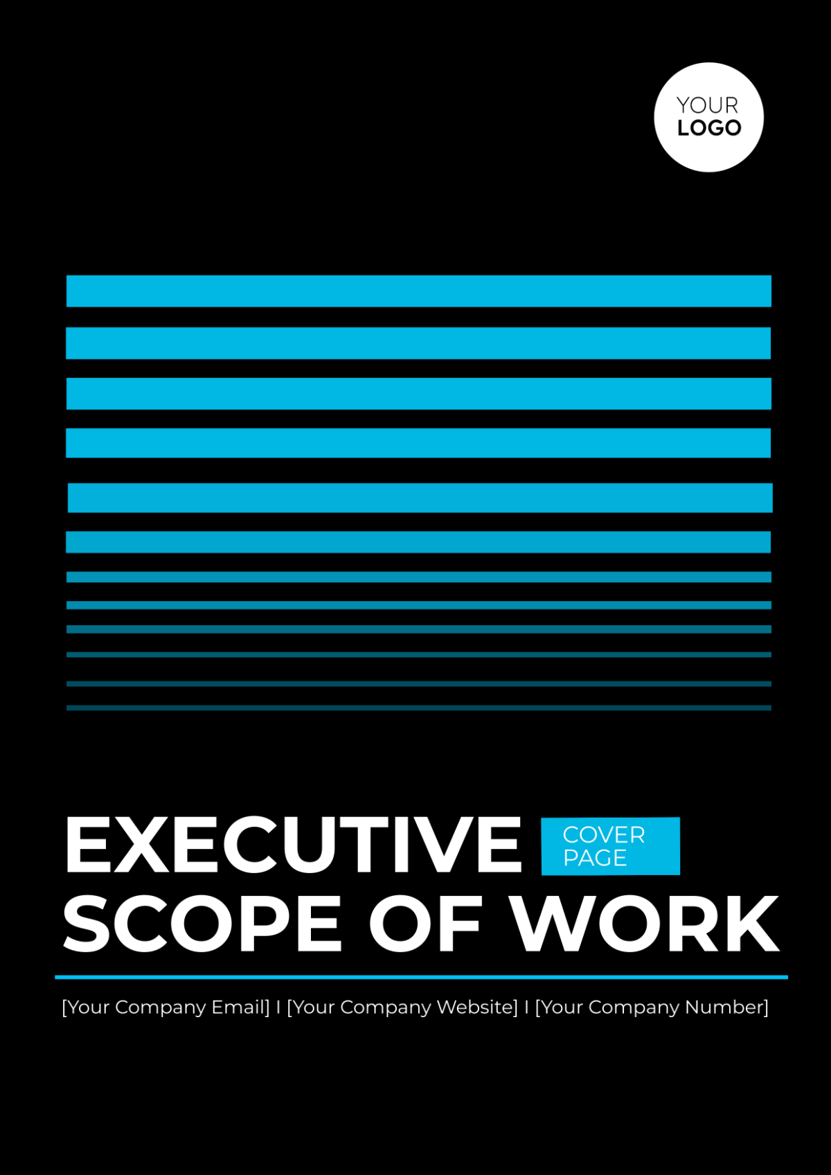 Executive Scope of Work Cover Page