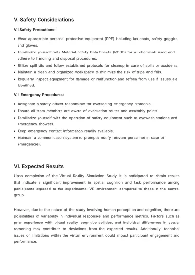 Free Experiment Protocol Template to Edit Online