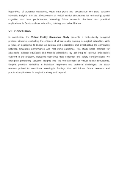 Free Experiment Protocol Template to Edit Online
