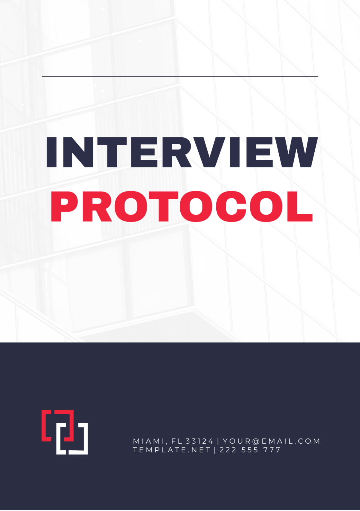 Interview Protocol Template
