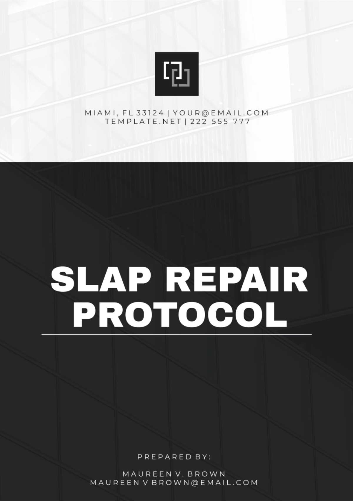 Slap Repair Protocol Template - Edit Online & Download