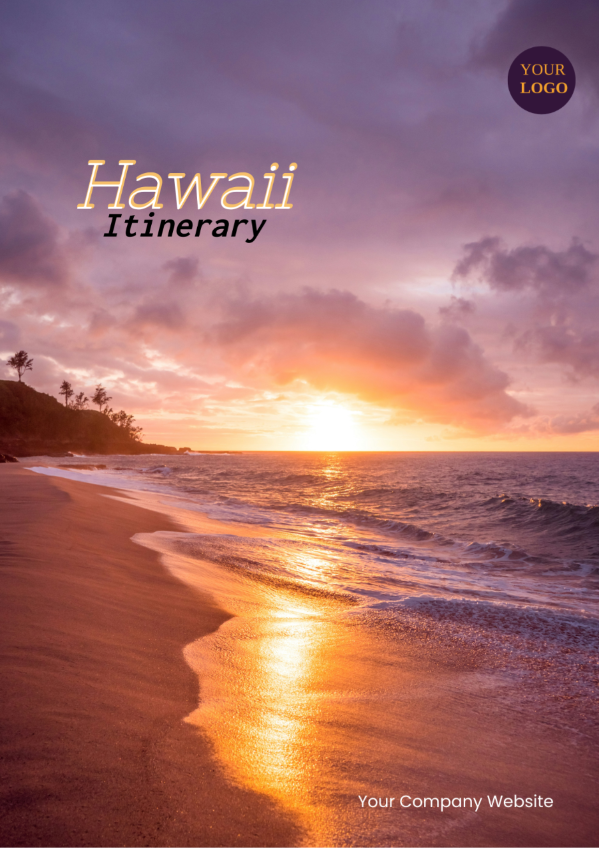 12 Day Hawaii Itinerary Template