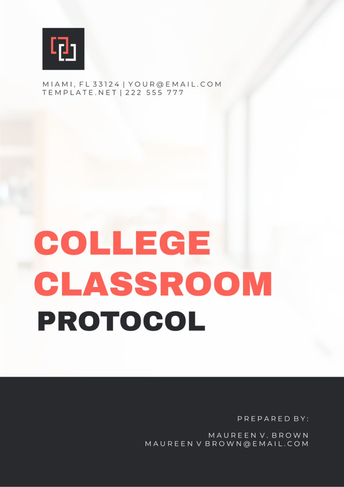 College Classroom Protocol Template - Edit Online & Download