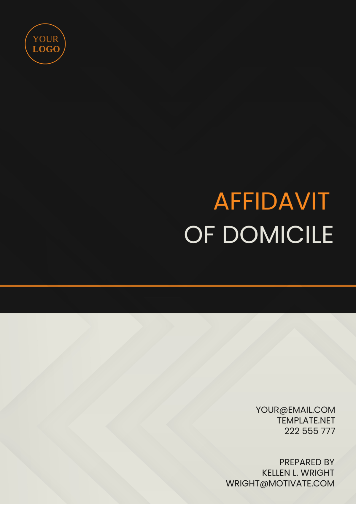 Montana Affidavit of Domicile Template - Edit Online & Download