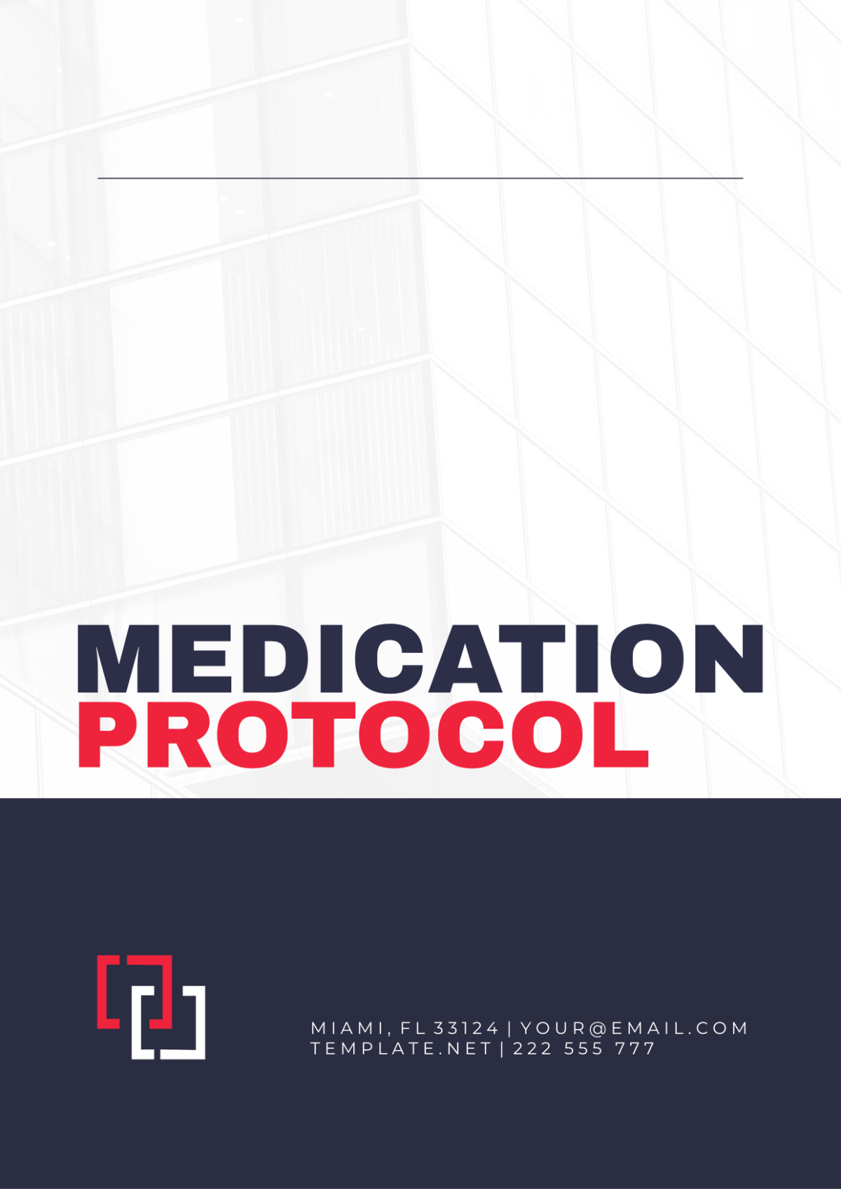 Medication Protocol Template