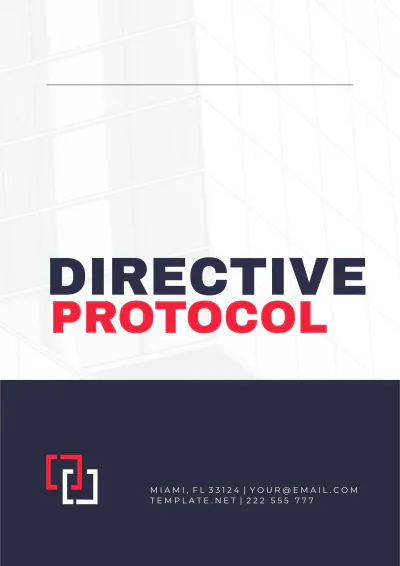 Free Directive Protocol Template to Edit Online