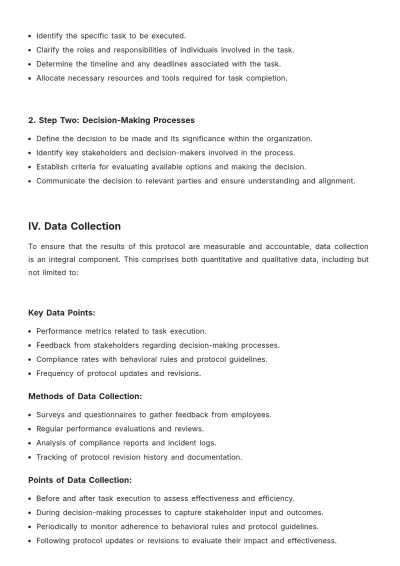 Free Directive Protocol Template to Edit Online