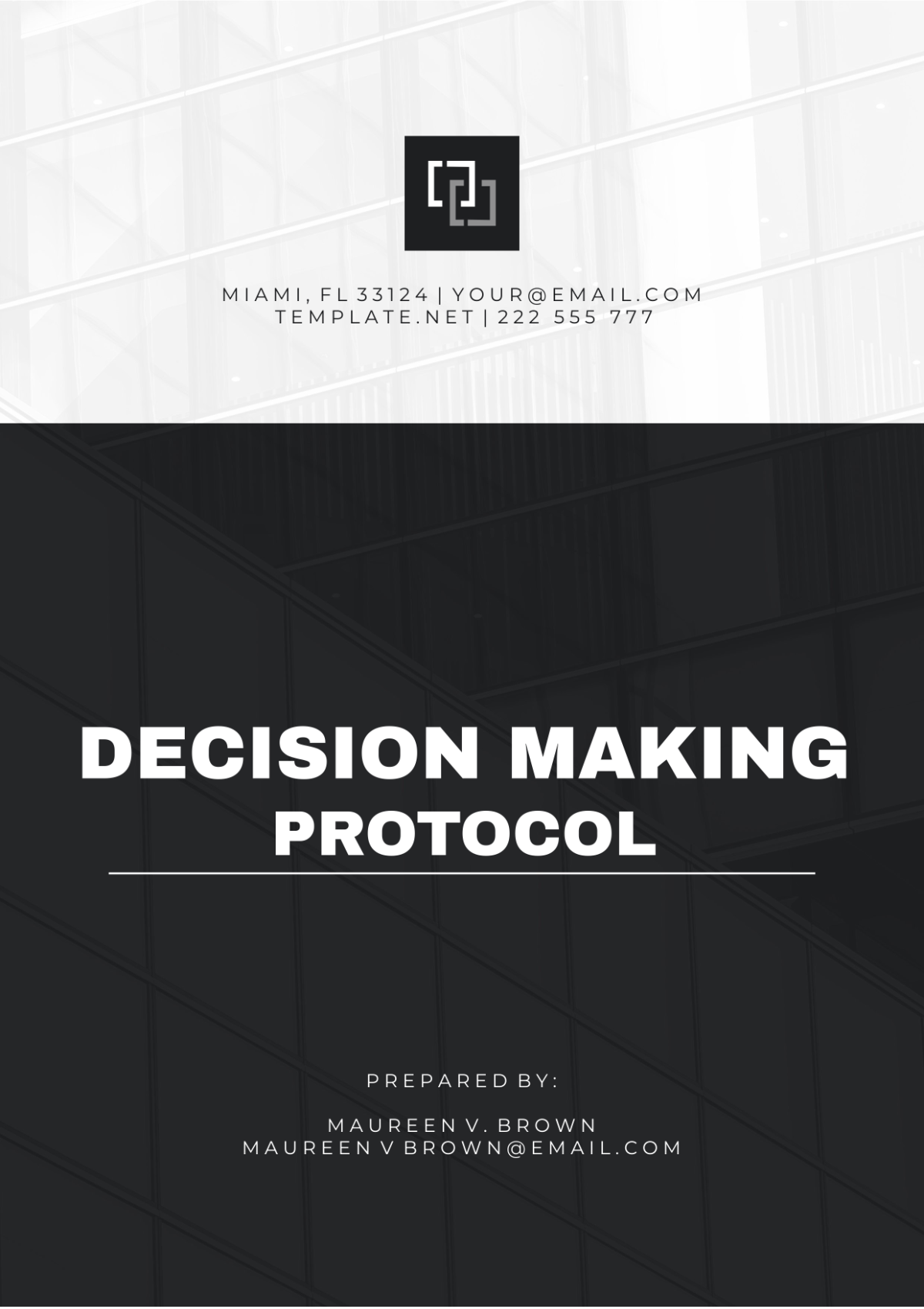 Decision Making Protocol Template