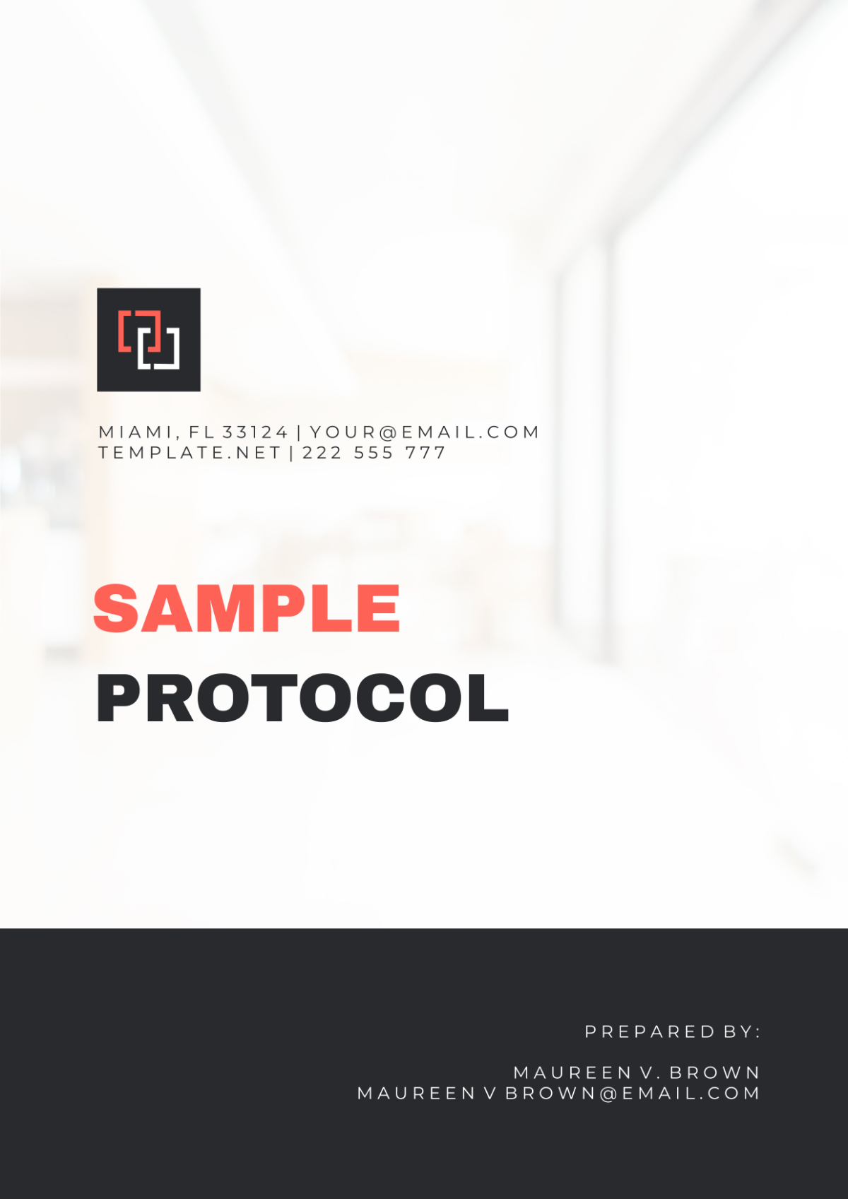 Free Sample Protocol Template