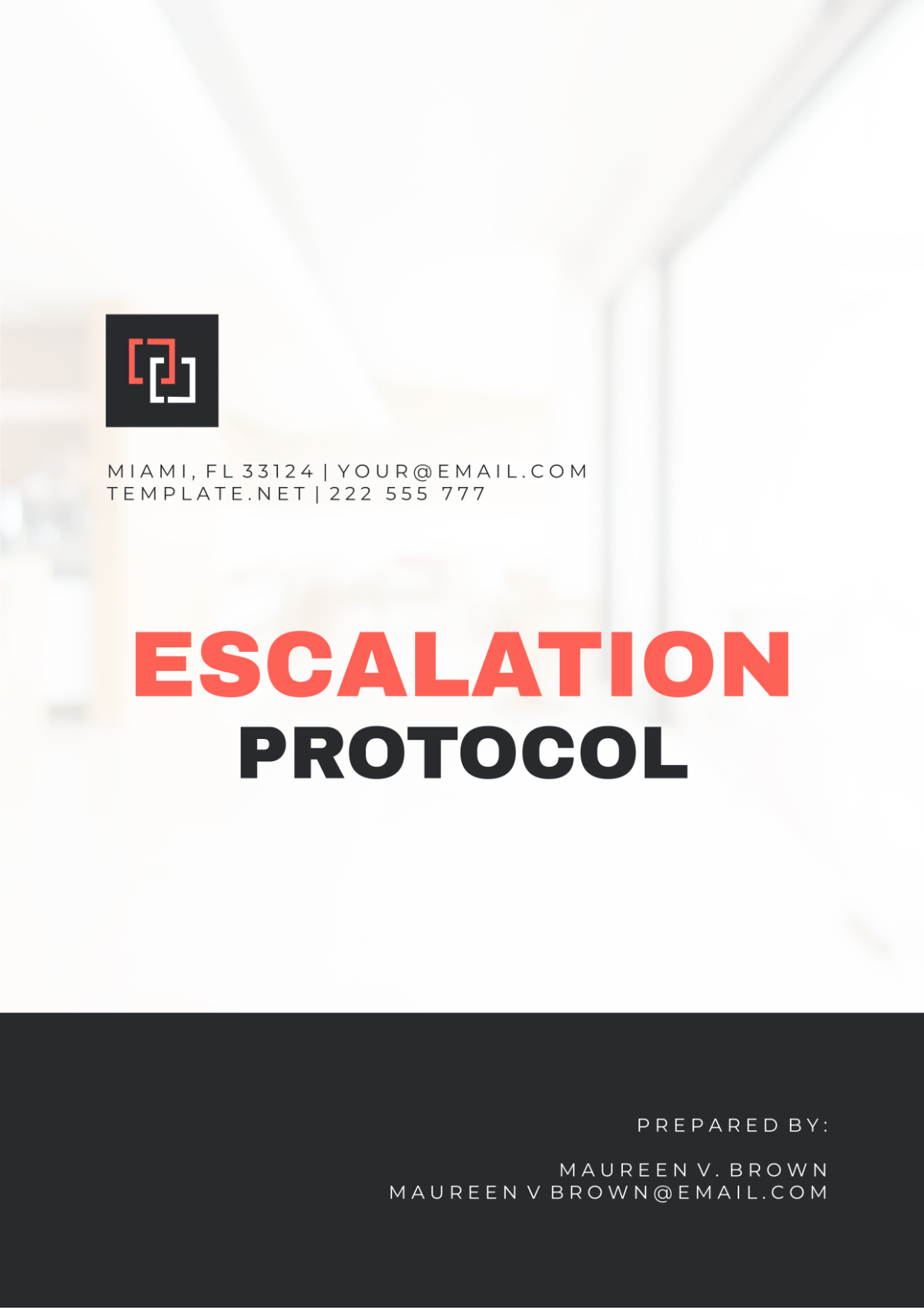 Escalation Protocol Template