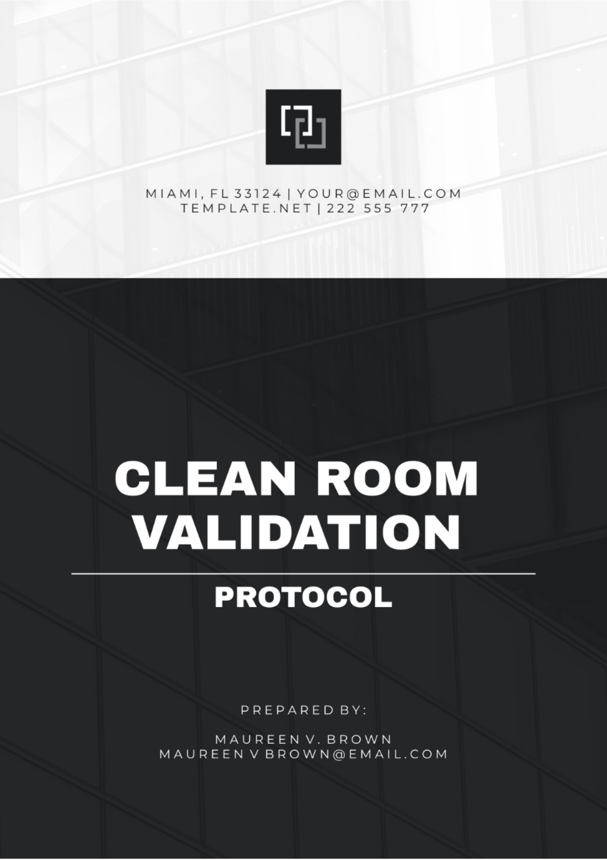 Clean Room Validation Protocol Template