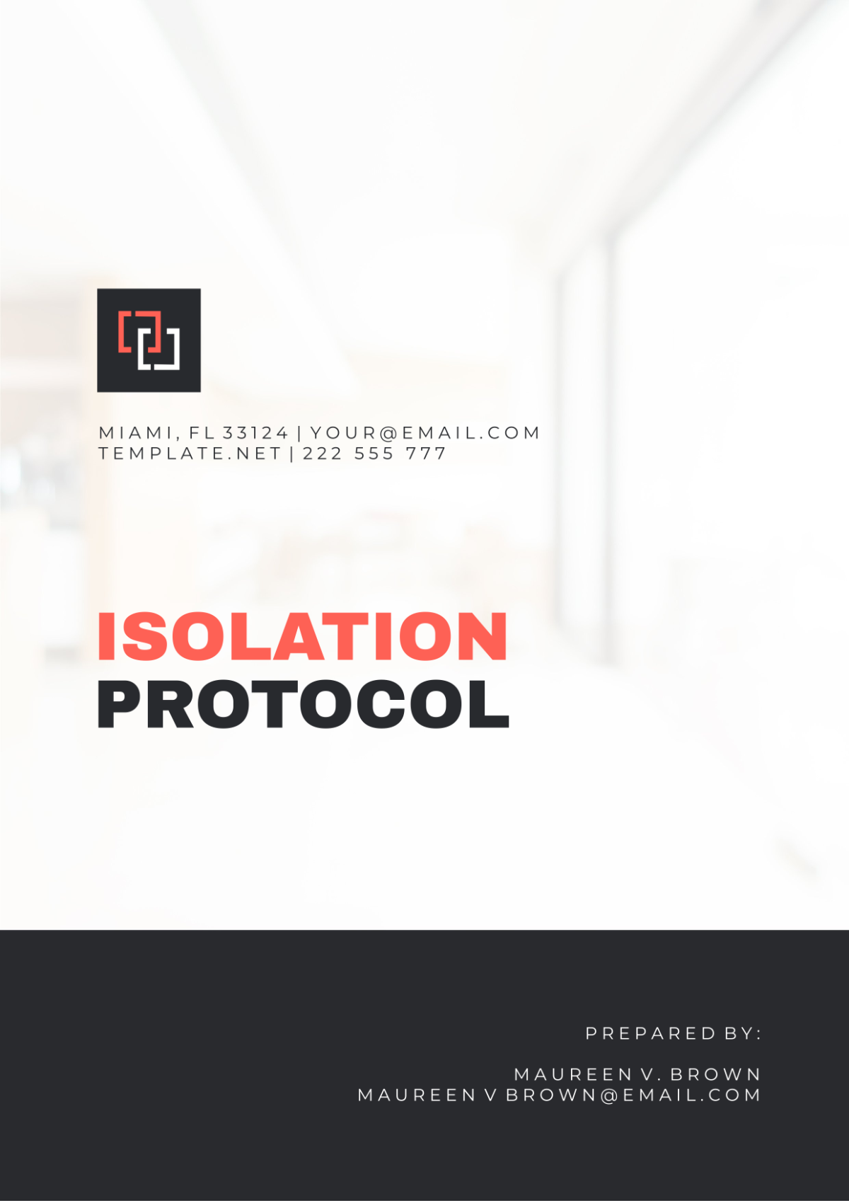 Isolation Protocol Template - Edit Online & Download