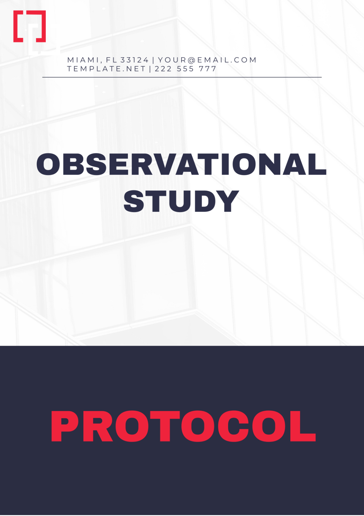 Observational Study Protocol Template - Edit Online & Download Example ...