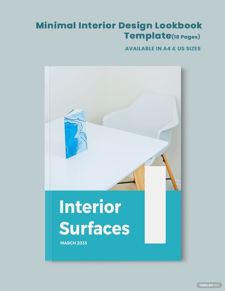 Minimal Interior Design Lookbook Template