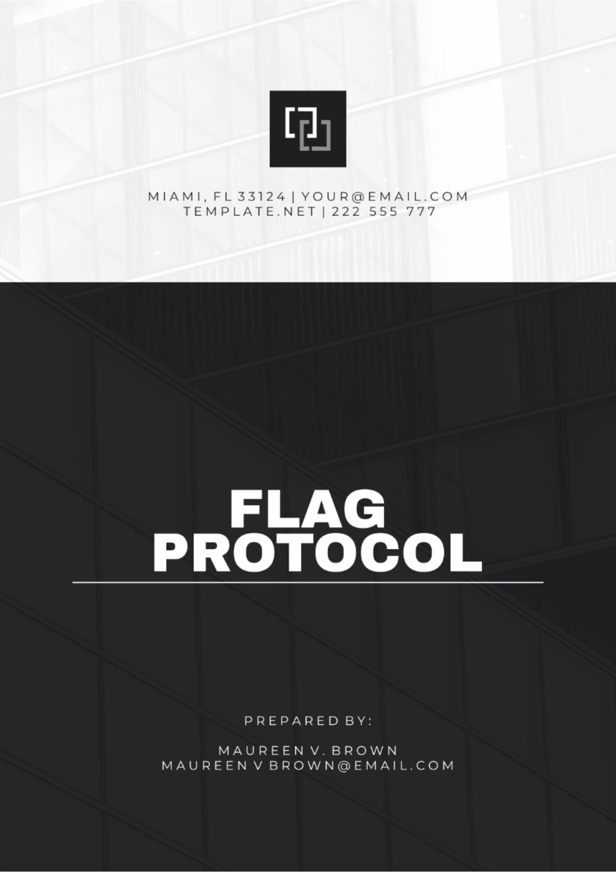 Free Flag Protocol Template