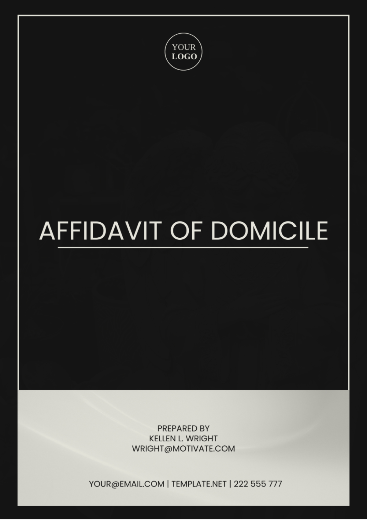 New Hampshire Affidavit of Domicile Template - Edit Online & Download