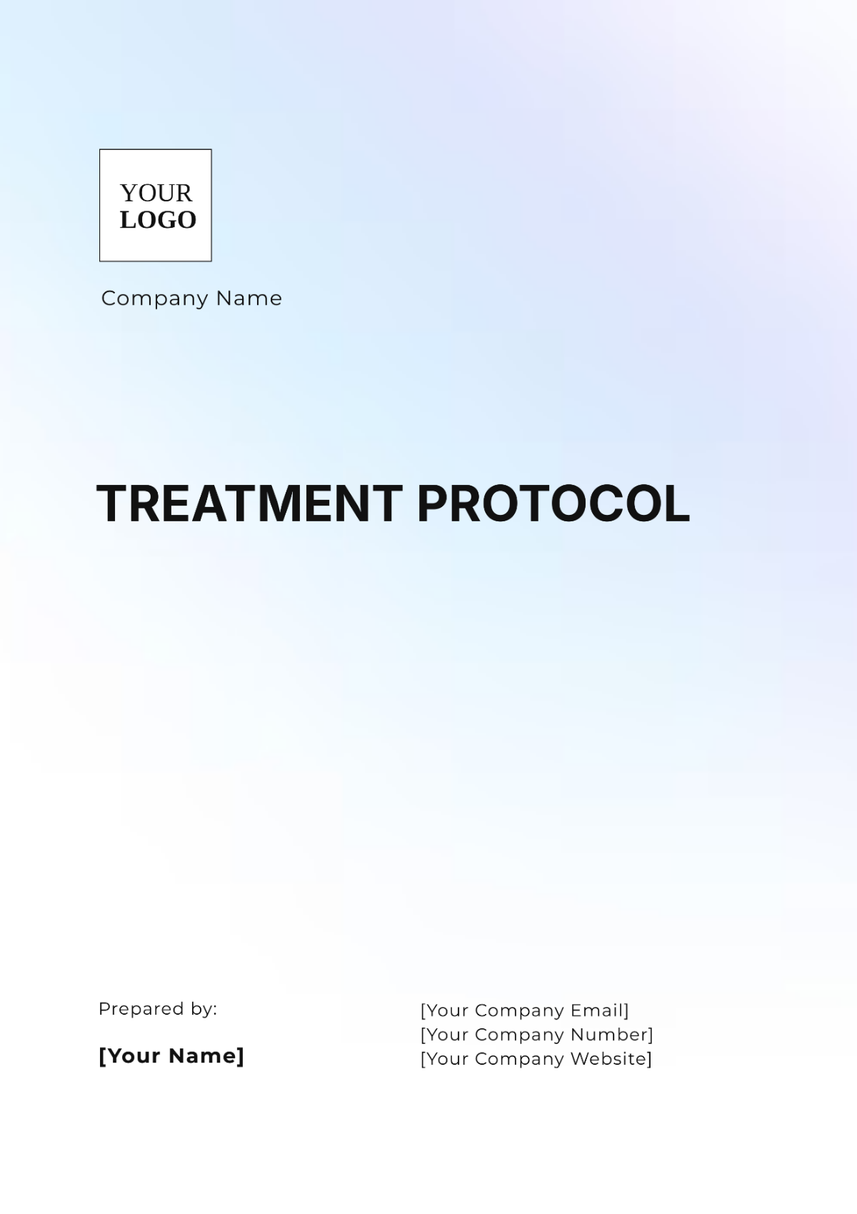 Treatment Protocol Template