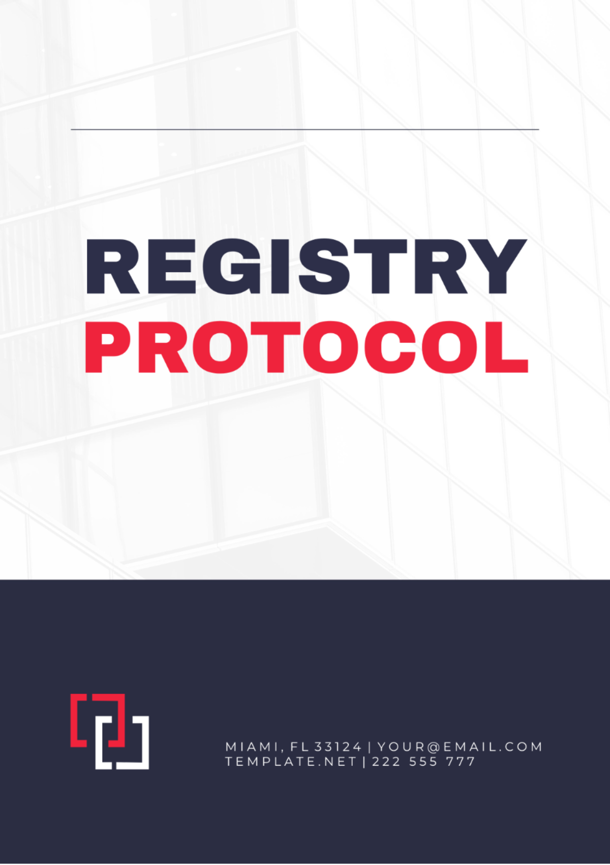 Registry Protocol Template