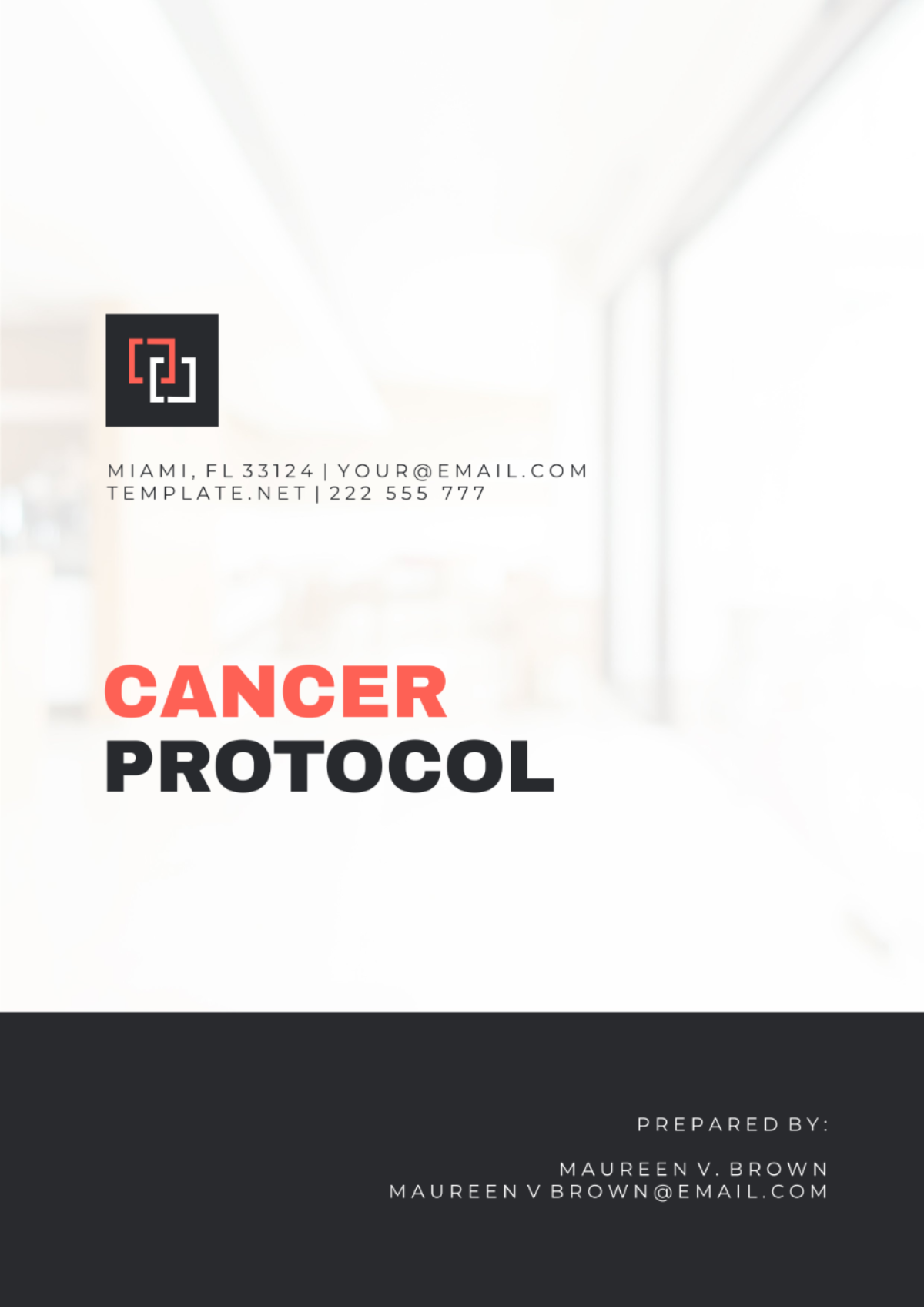 Cancer Protocol Template