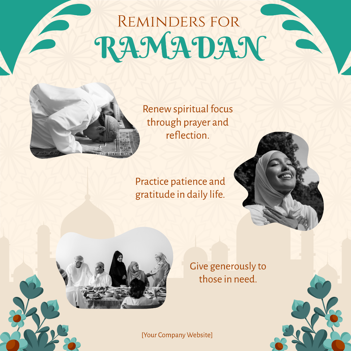 Ramadan Reminders Instagram Post