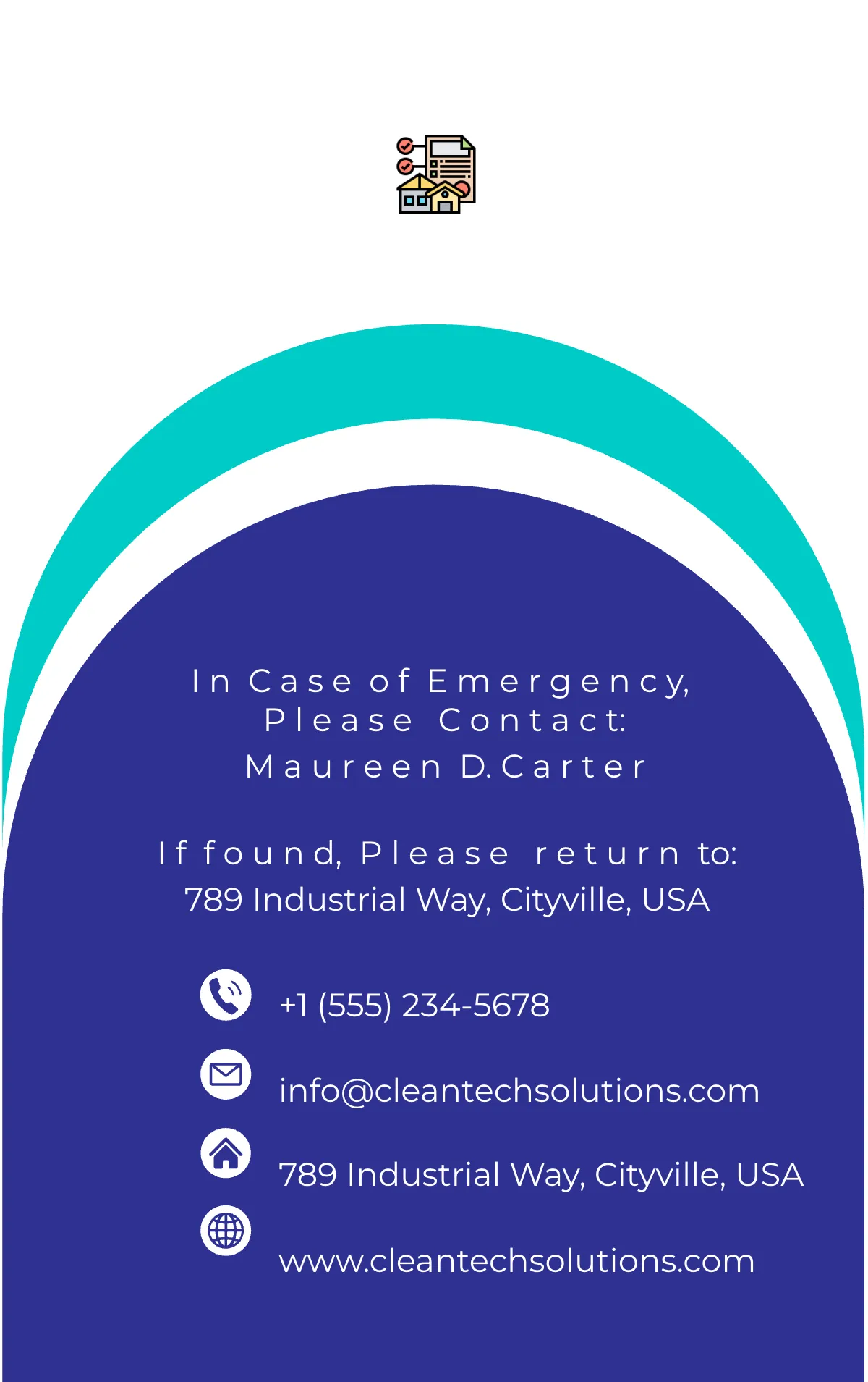 Free Industrial Cleaning Technician ID Card Template to Edit Online