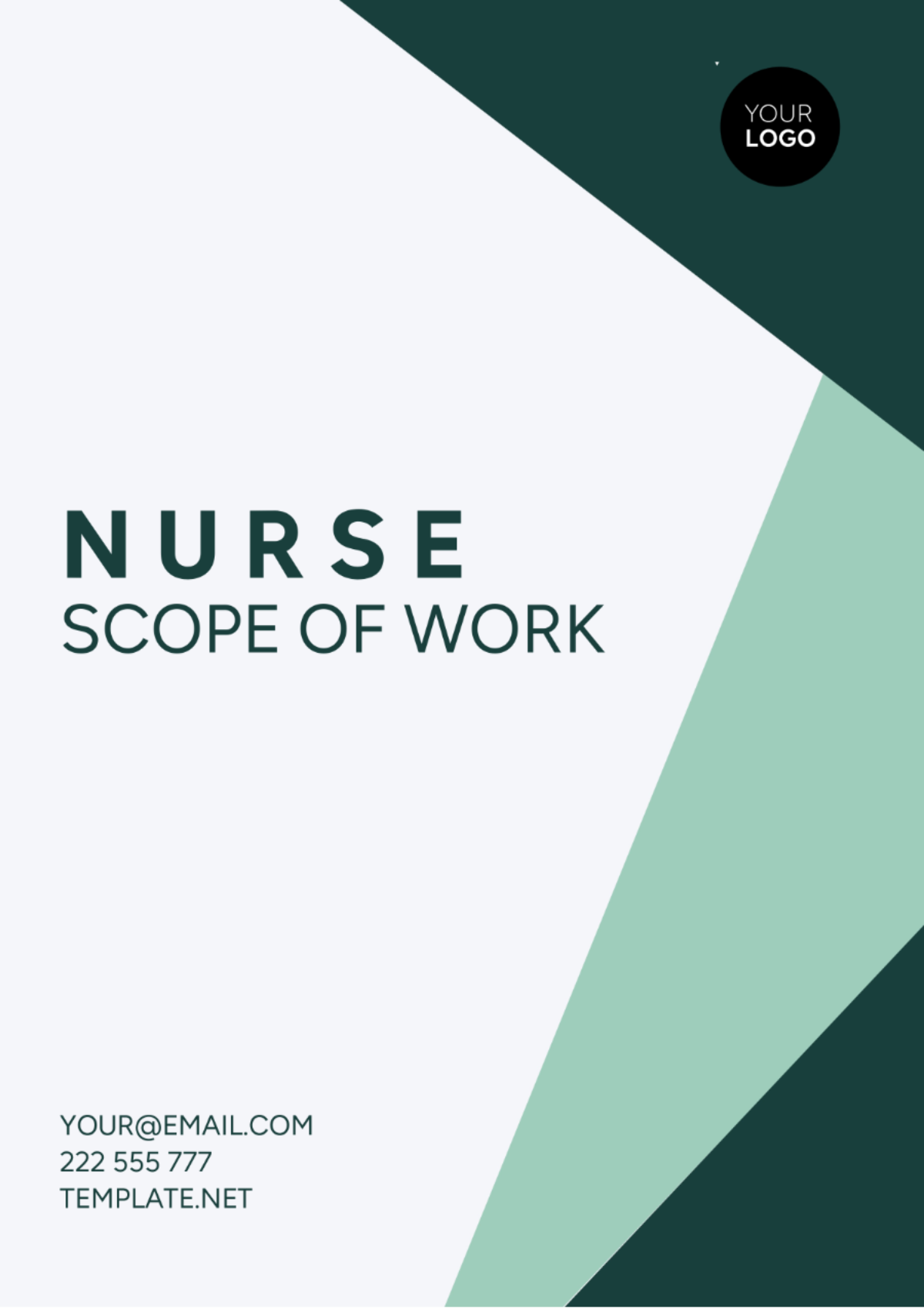 Nurse Scope of Work Template