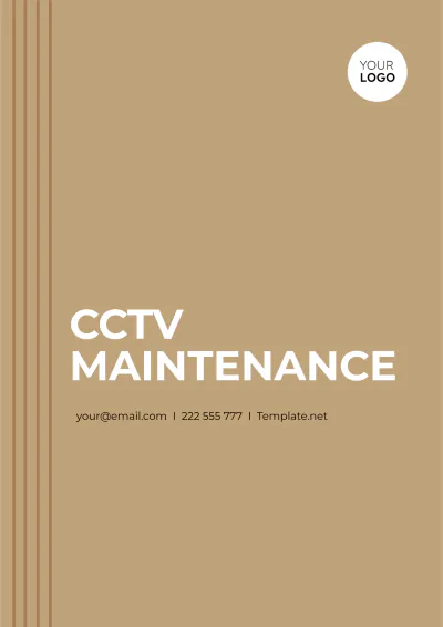 Free Cctv Maintenance Scope Of Work Template to Edit Online
