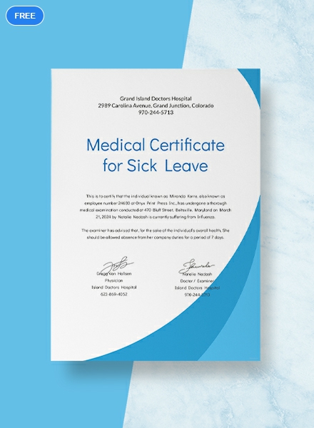 Leave Certificate From Employer Template - Edit Online & Download ...