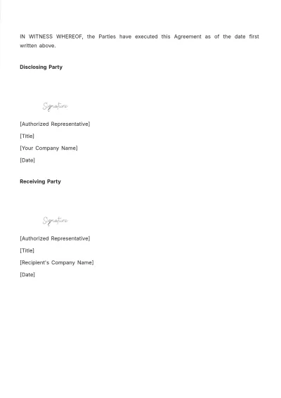 Free Real Estate Eco-Friendly Practices NDA Template to Edit Online