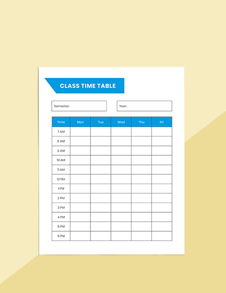 Free Printable School Planner Template to Edit Online