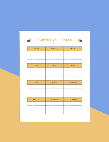 Free Simple School Planner Template to Edit Online