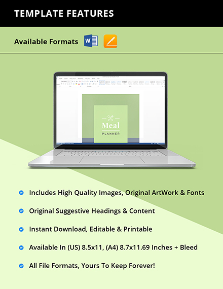 Free Basic Meal Planner Template to Edit Online Free Basic Meal Planner Template to Edit Online