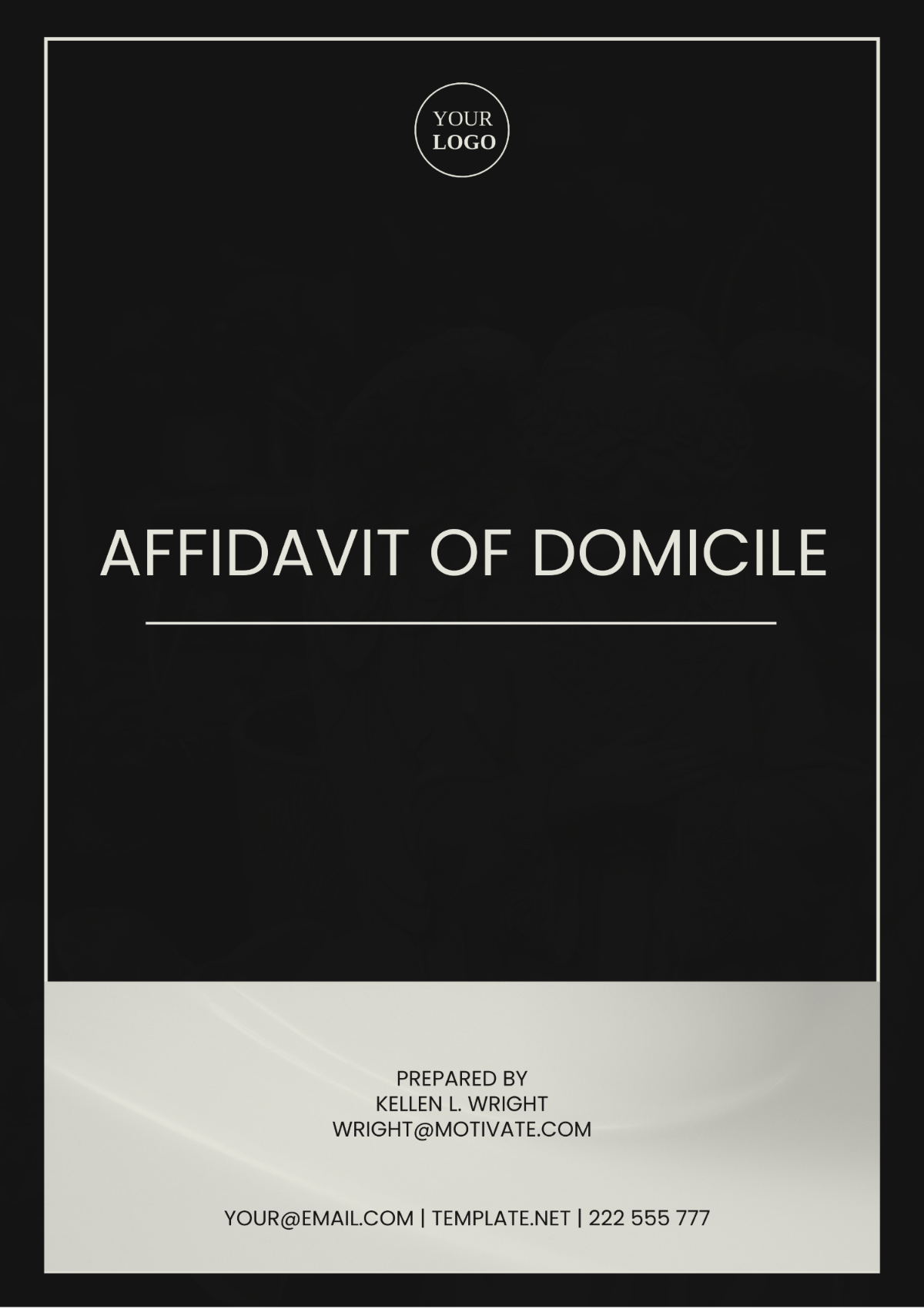 West Virginia Affidavit of Domicile Template - Edit Online & Download