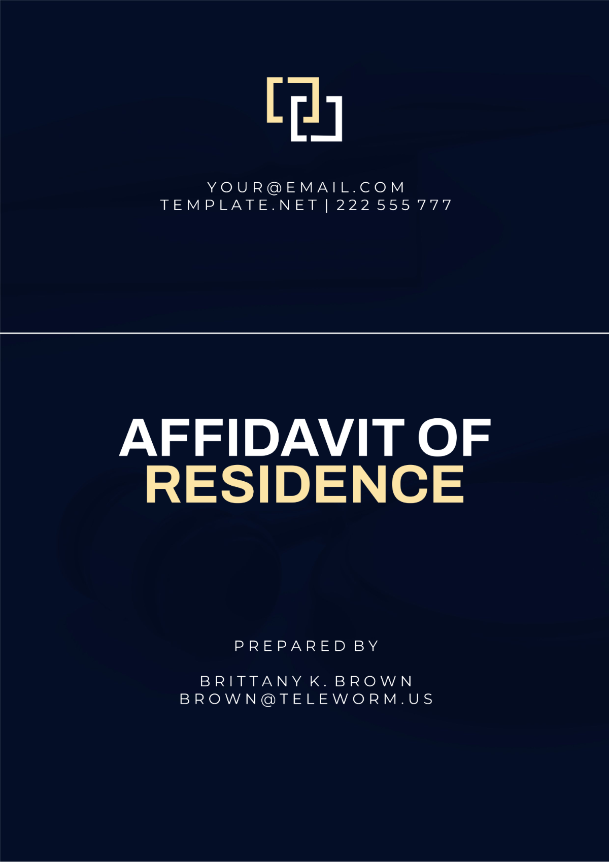 Oregon Affidavit of Residence Template - Edit Online & Download