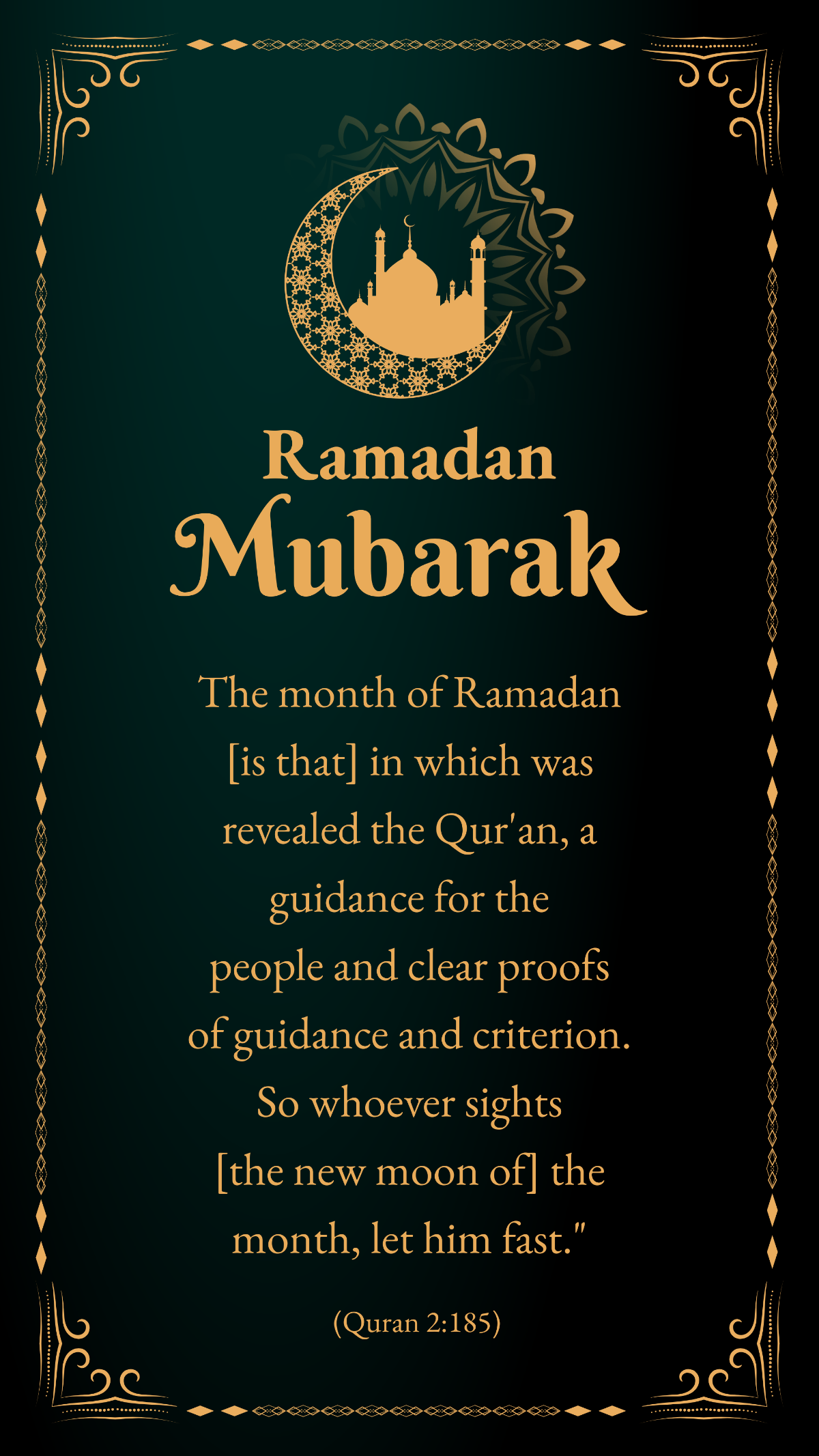 Free Ramadan Greeting Video Template