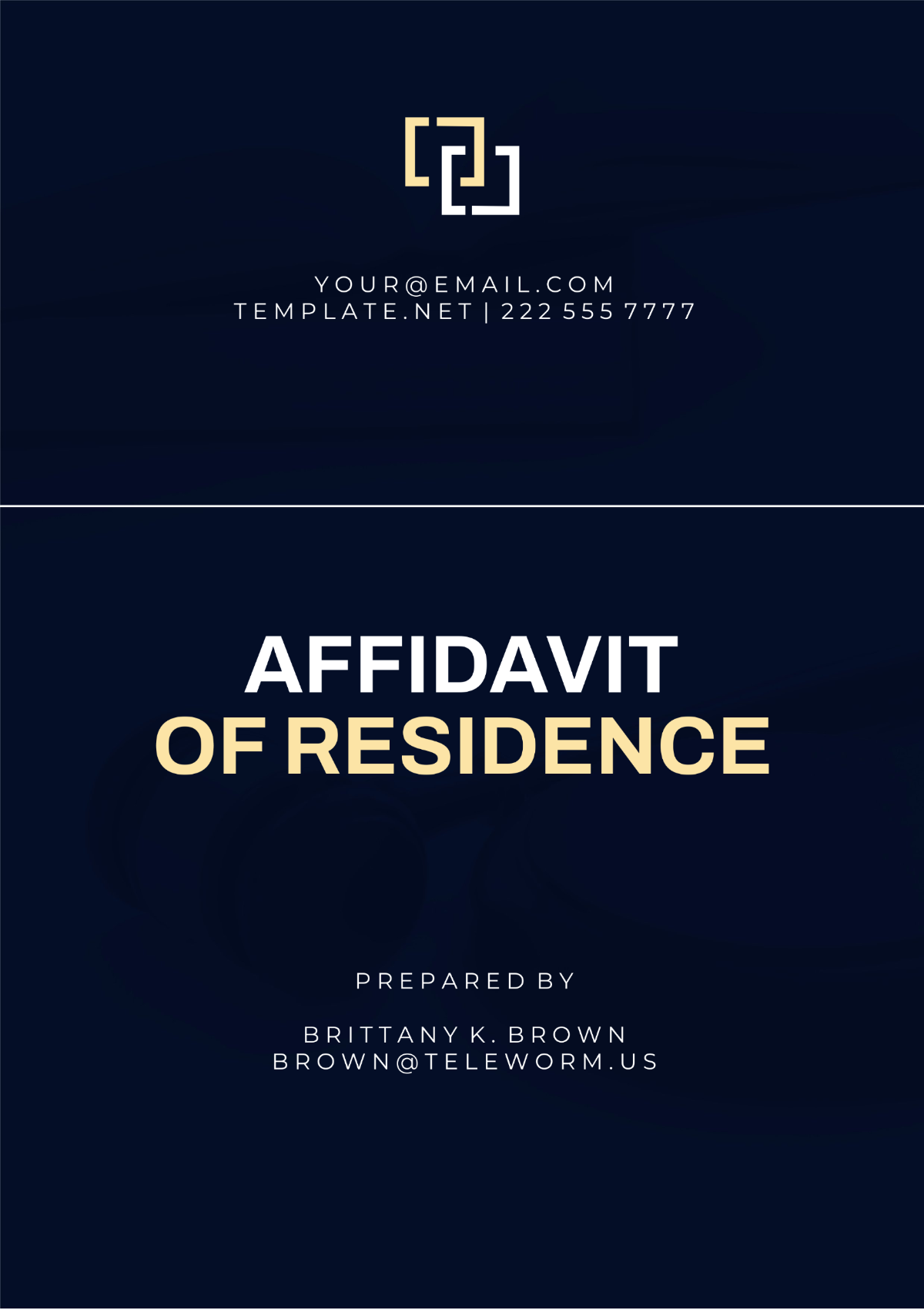 Nevada Affidavit of Residence Template - Edit Online & Download