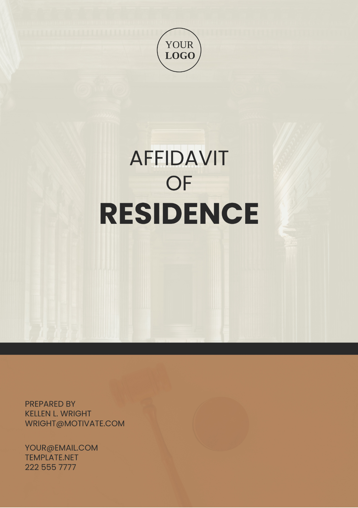 New York Affidavit of Residence Template - Edit Online & Download