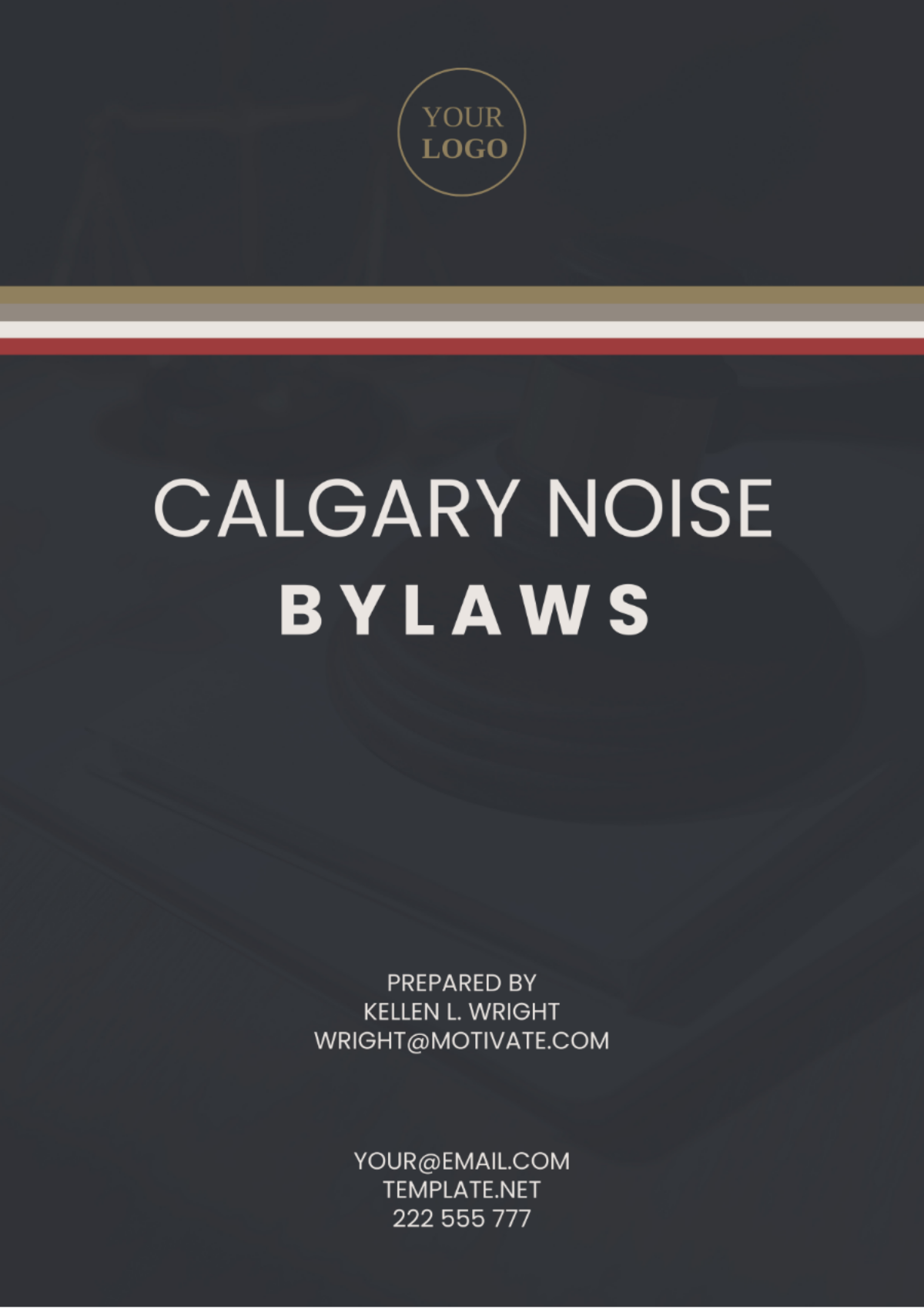 Calgary Noise Bylaws Template