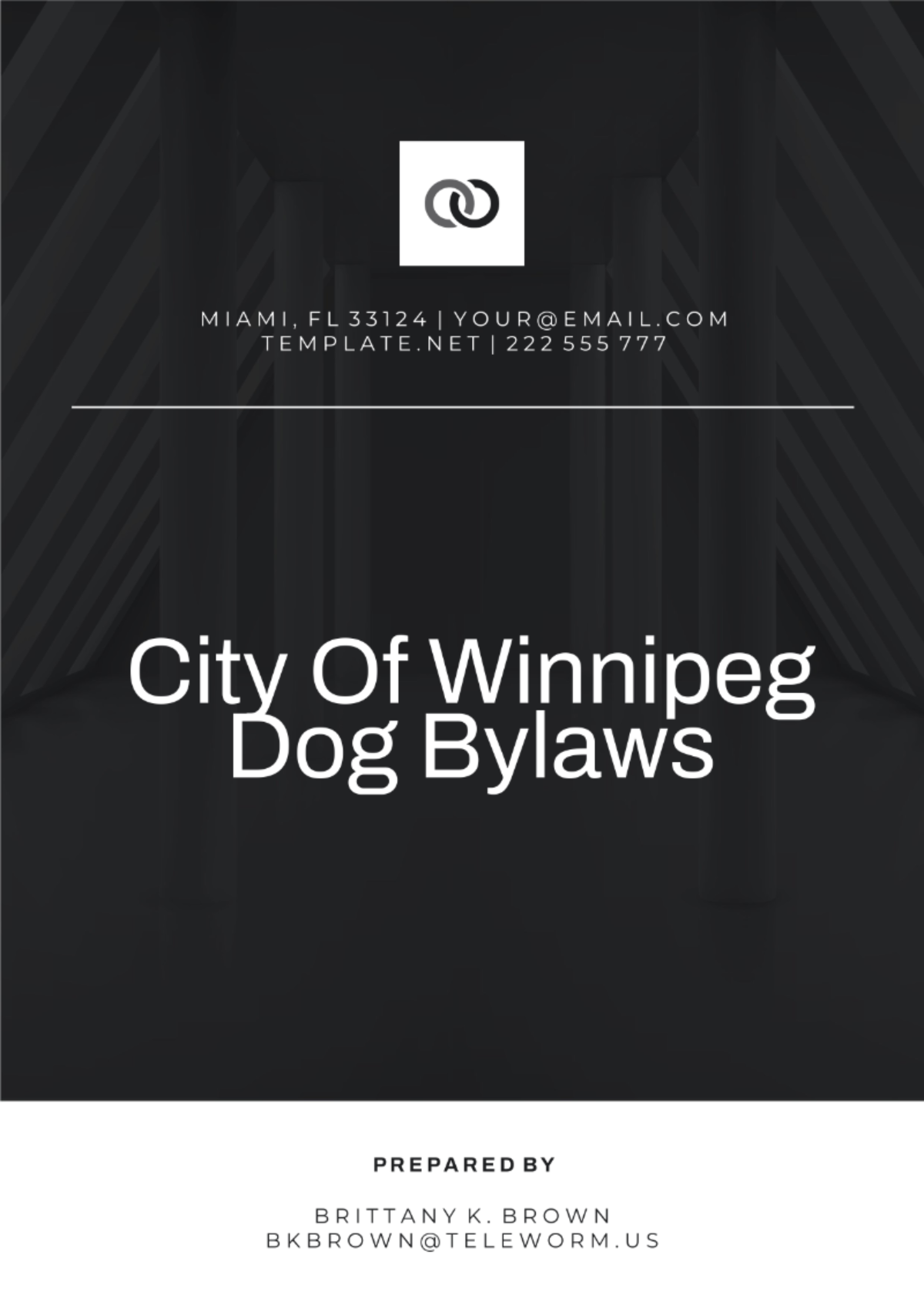 City Of Winnipeg Dog Bylaws Template